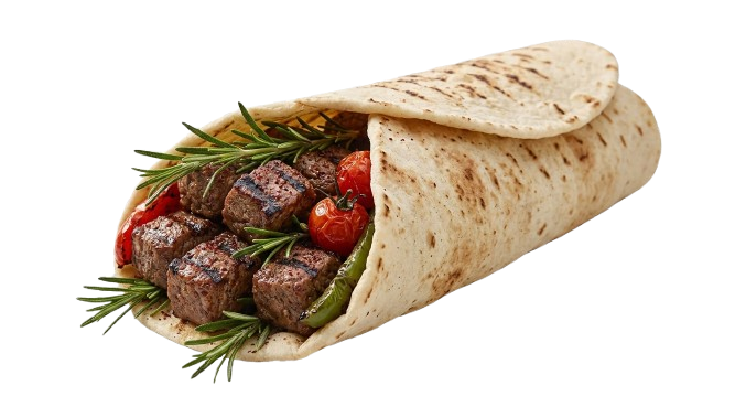 Lammspieße Sandwich