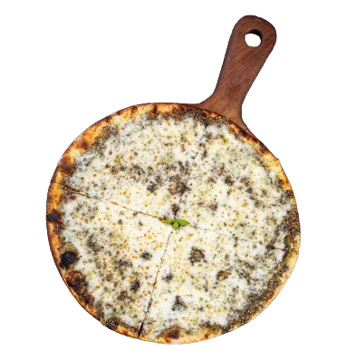 Manakish mit Käse & Zaatar